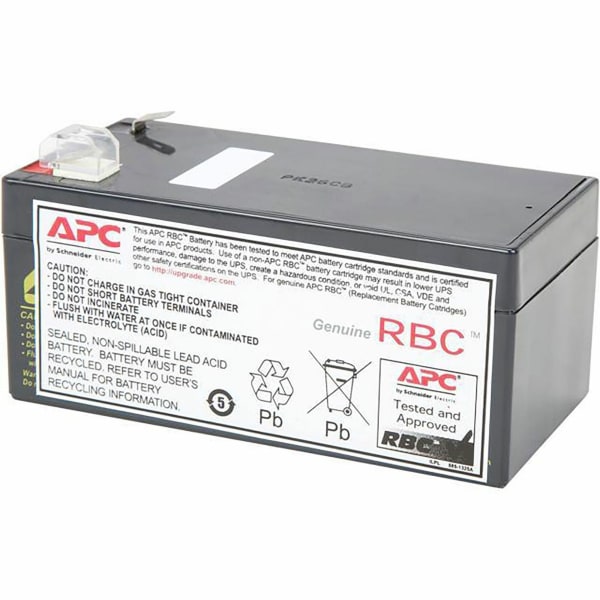 APC Replacement Battery Cartridge #35 - UPS battery - 1x battery - lead acid - black -  - RBC35
