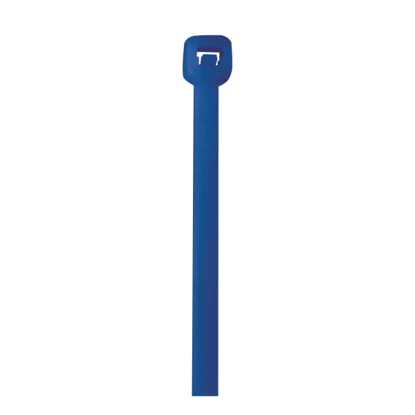 Partners Brand Colored Cable Ties, 50 Lb, 14in, Blue, Case Of 1,000 Ties