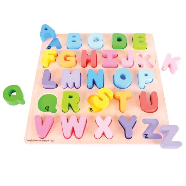 Bigjigs Toys Chunky Alphabet Puzzle - Uppercase