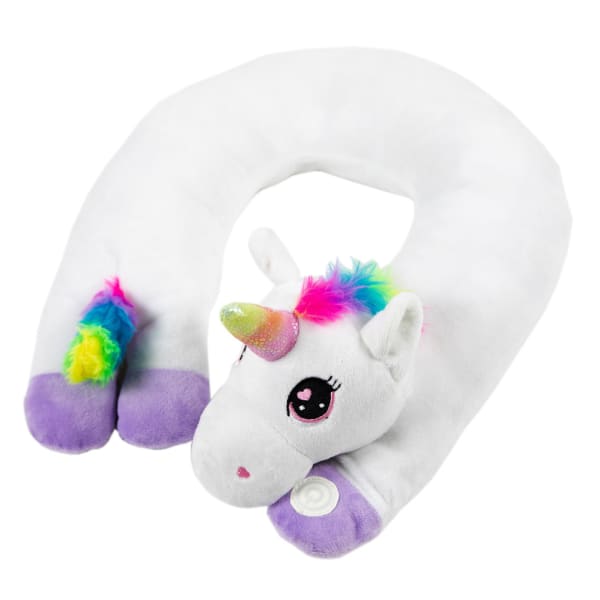 Bouncyband Sensory Vibrating Neck Pillow, 6inH x 12inW x 16inL, Unicorn