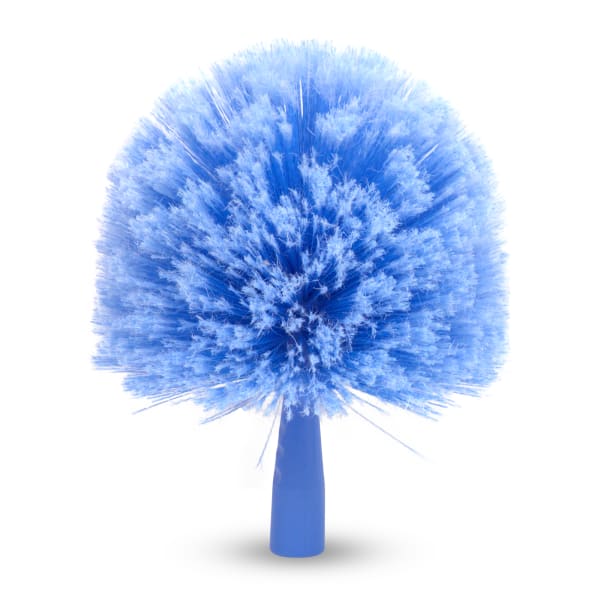 Gritt Commercial Cobweb Duster Brush, 6-11/16in, Blue