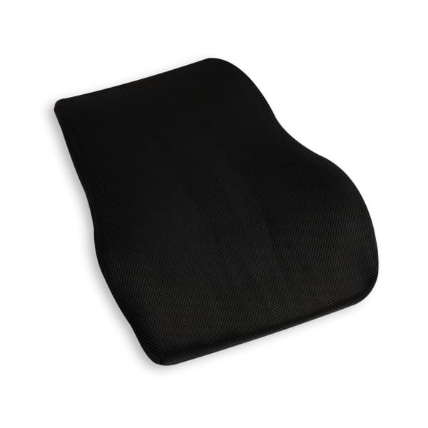 Mind Reader Lumber Support Cushion, 18-1/2inH x 5inW x 14-1/2inD, Black