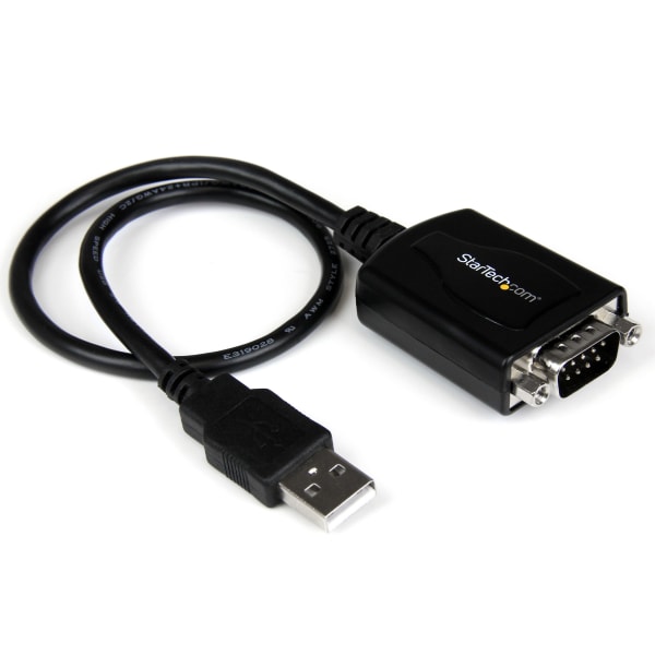 StarTech.com USB to Serial Adapter - 1 Port - COM Port Retention - Texas Instruments TIUSB3410 - USB to RS232 Adapter Cable - Add one serial RS-232 port with com retention to any laptop or computer with a USB port - USB to Serial - USB to RS232
