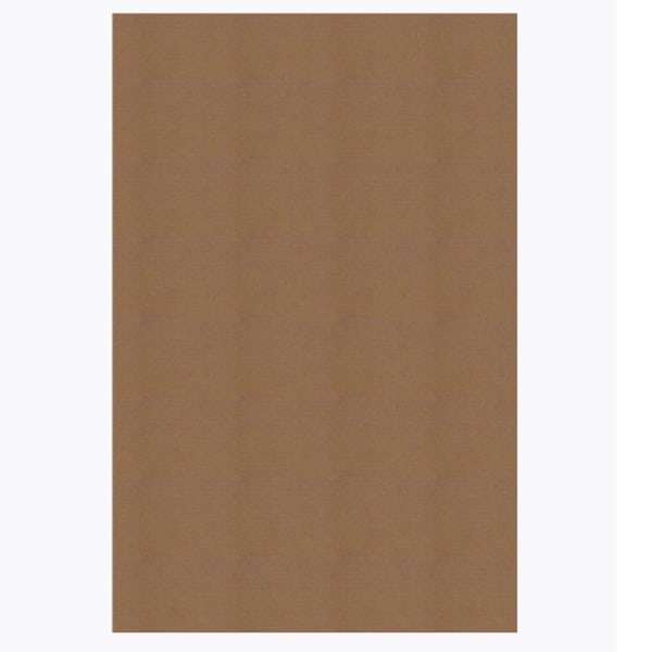 Flipside E-Flute Sheets, Corrugated Cardboard, 40inH x 32inW x 1/8inD, Kraft, Pack Of 25 Sheets