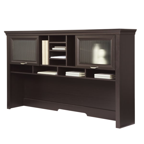 Realspace Magellan Performance 71inW Hutch For L-Shaped Corner Desk, Espresso