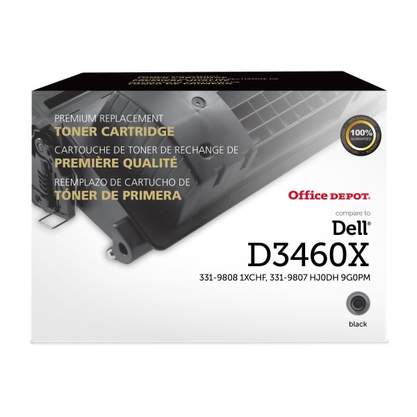Office Depot Remanufactured Black Extra-High Yield Toner Cartridge Replacement For Dell D2460X