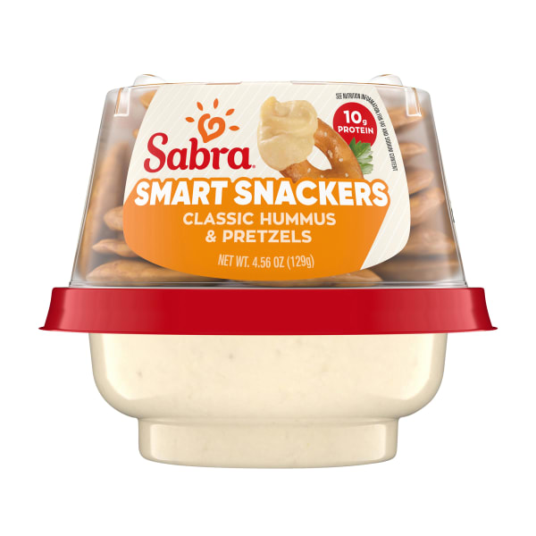 Sabra Classic Hummus With Pretzels, 4.56 Oz, Total Qty 12