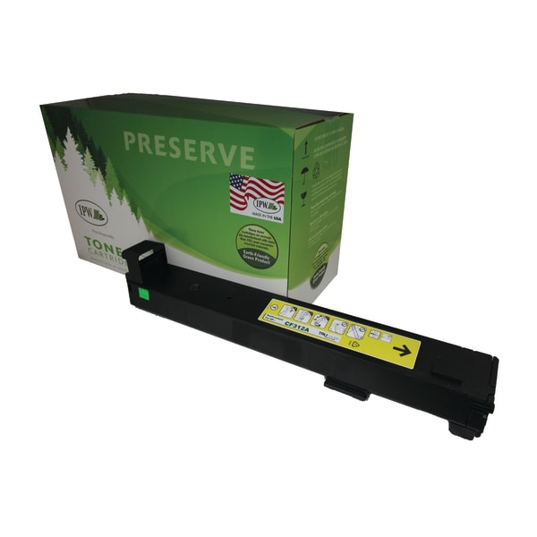 IPW Preserve Remanufactured Yellow Toner Cartridge Replacement For HP 826A, CF312A, 545-F12-ODP