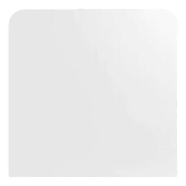 Boss Office Products 24inW Plexiglas Privacy Panel, Clear
