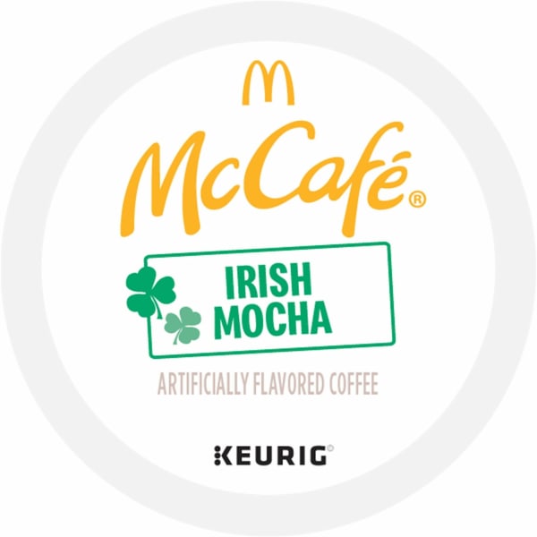 McCafe K-Cup Irish Mocha - Compatible with K-Cup Brewer - Light - 24 / Box