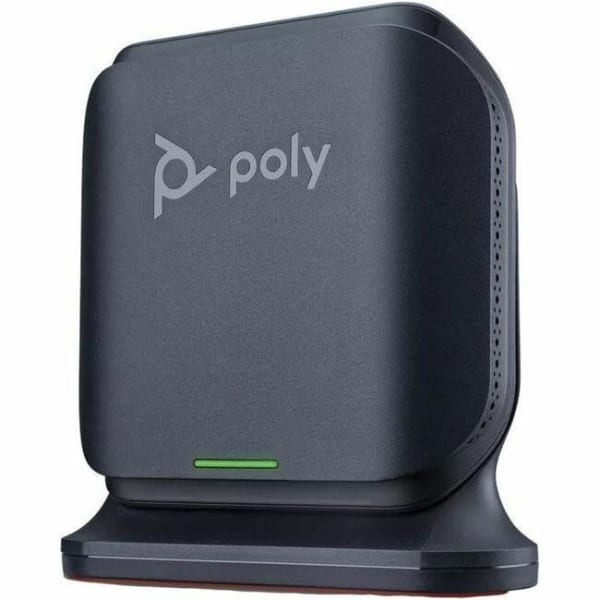 HP Poly Rove B4 Cordless Phone Base Station/VoIP Phone Base Station With Caller ID/Call Waiting