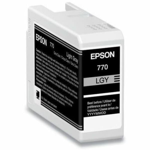 Epson UltraChrome PRO 770 Original Inkjet Ink Cartridge - Light Gray Pack - Inkjet