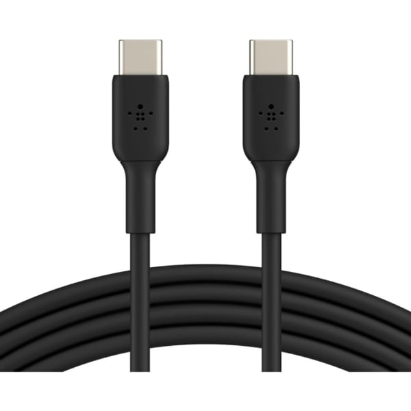 Belkin BOOST UP CHARGE USB-C To USB-C Cable, 3-19/64ft, Black, BKNCAB003BT1MB