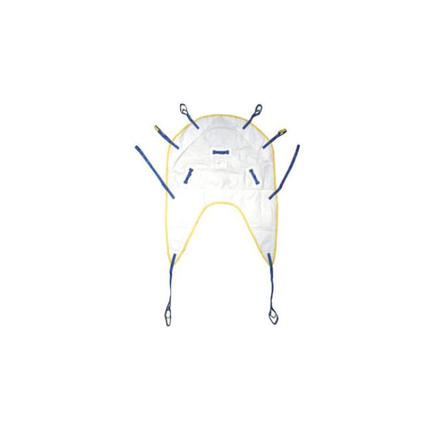 Medline Disposable U-Shaped Patient Slings, Medium, White, Pack Of 10