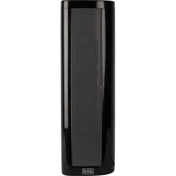 Black+Decker BHVHC15 1500-Watt Ceramic Heater, 21-3/4inH x 6-5/16inW x 6-13/16inD, Black