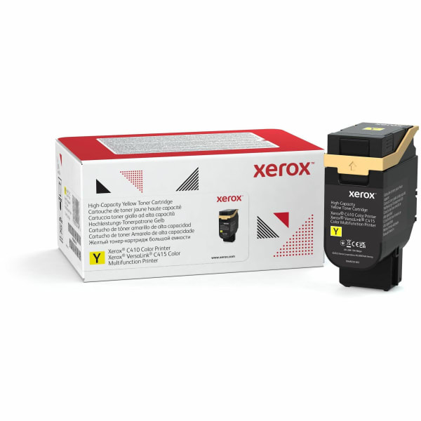 Xerox Genuine Xerox C410 Color Printer, VersaLink C415 Color Multifunction Printer Yellow High capacity Toner Cartridge (7000 Pages) - 006R04688 - 7000 Pages