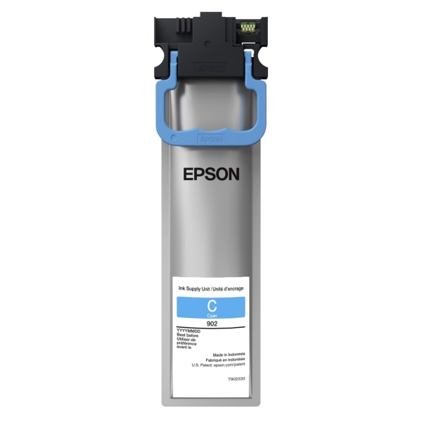 Epson T902 DuraBrite Ultra Cyan Ink Cartridge, T902220