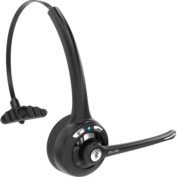 Delton 10X Bluetooth Wireless Computer Headset, Black, Total Qty 1