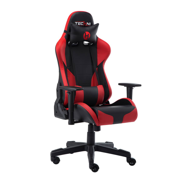 Techni Sport RTA-TS90-RED Ergonomic Faux Leather Computer Gaming Chair