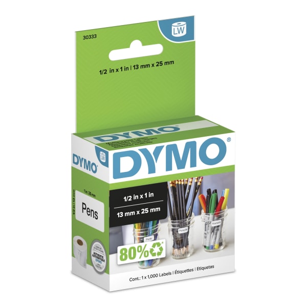 DYMO LW Multi-Purpose Labels, 2234024, 1/2in x 1in