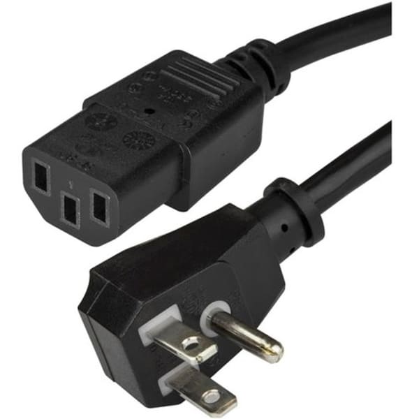 StarTech.com Flat Computer Power Cord, 10ft