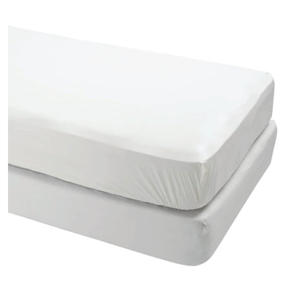 Frostlite Mattress Covers, 36inH x 80inW x 9inD, White, Case Of 12