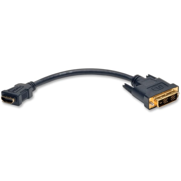 Tripp Lite Tripp Lite HDMI To DVI Adapter Cable, 8in, Black
