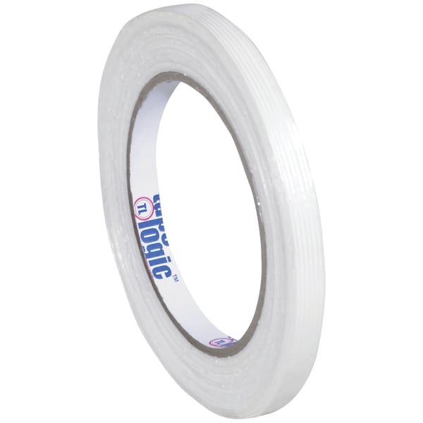 Tape Logic 1300 Strapping Tape, 3/8in x 60 Yd., Clear, Case Of 12
