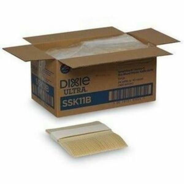 Dixie SmartStock Bio-Blend Cutlery, Knives, Beige, Box Of 960