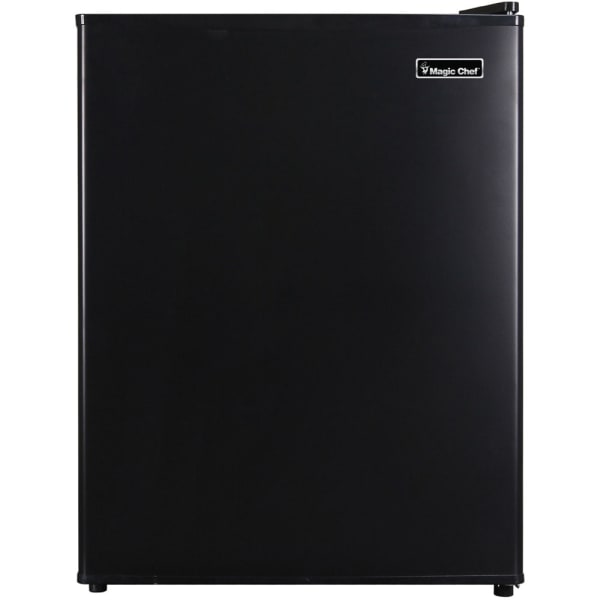 Magic Chef MCAR240B2 Refrigerator - 2.40 ft3 - Auto-defrost - Reversible - 2.40 ft3 Net Refrigerator Capacity - 300 kWh per Year - Black - Wire Shelf