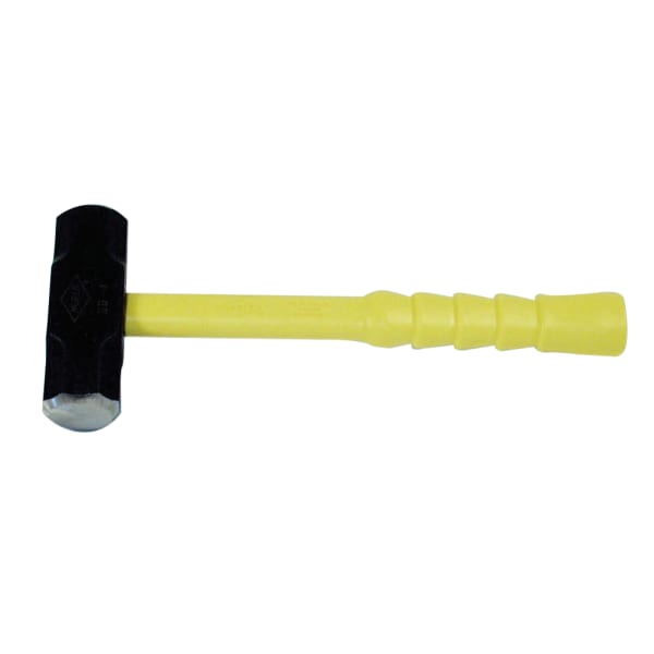 Ergo-Power Double-Face Steel-Head Sledge Hammer, 3 lb Head, 14 in Super Grip Handle