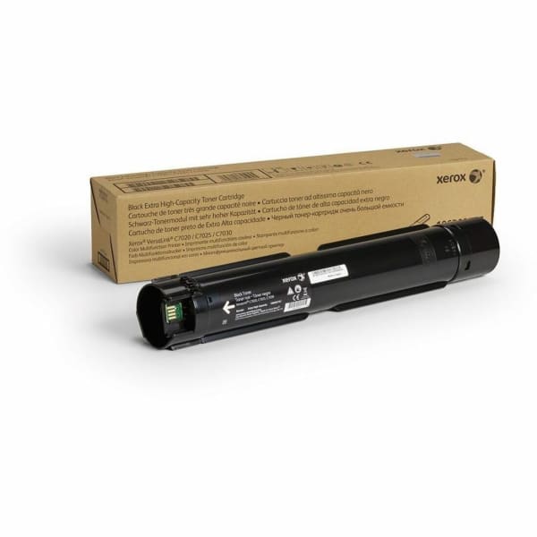 Xerox 7000 Black High Yield Toner Cartridge, 106R03737