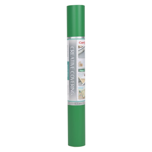 Con-Tact Brand Self-Adhesive Creative Covering, Green, 18in x 50'