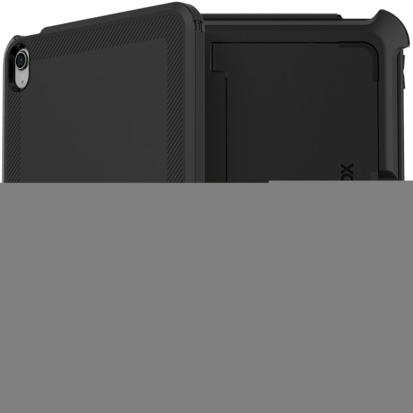 OtterBox iPad (10th Gen) Defender Series Case - For Apple iPad (10th Generation) Tablet, Apple Pencil - Black - Drop Resistant, Dirt Resistant, Debris Resistant, Dust Resistant, Scrape Resistant - Polycarbonate (PC), Polyester, Synthetic Rubber