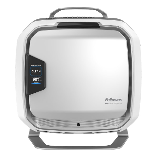 Fellowes AeraMax PureView Pro AM3 PC Air Purifier, Plug-in Staneding, H13 True  HEPA Air Filtration, 300-550 Sq. Ft. Coverage, Stainless