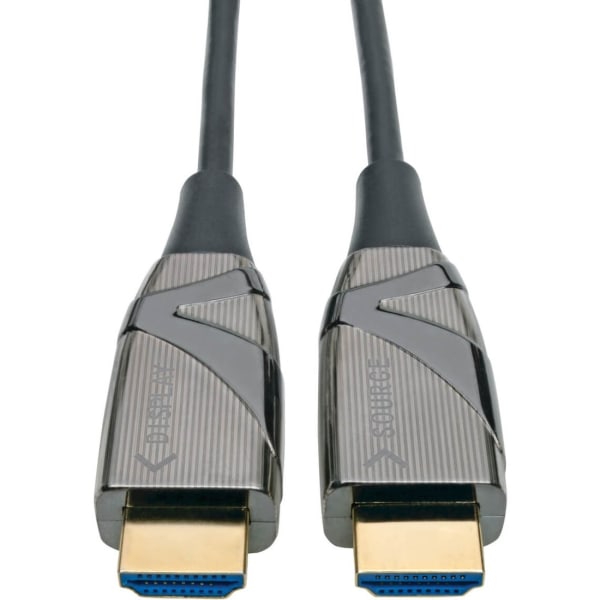 Eaton Tripp Lite Series 4K HDMI Fiber Active Optical Cable (AOC) - 4K 60 Hz, HDR, 4:4:4 (M/M), 15 m (49 ft.)