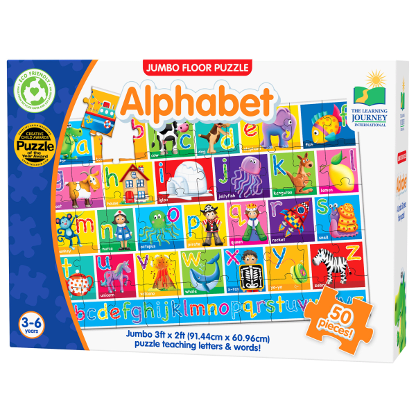 The Learning Journey Jumbo Floor Puzzles - Alphabet