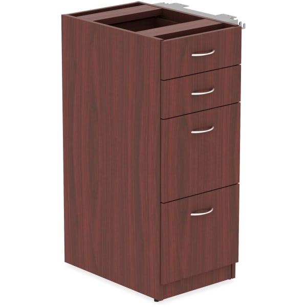 Lorell Relevance Series Pedestal File, Mahogany