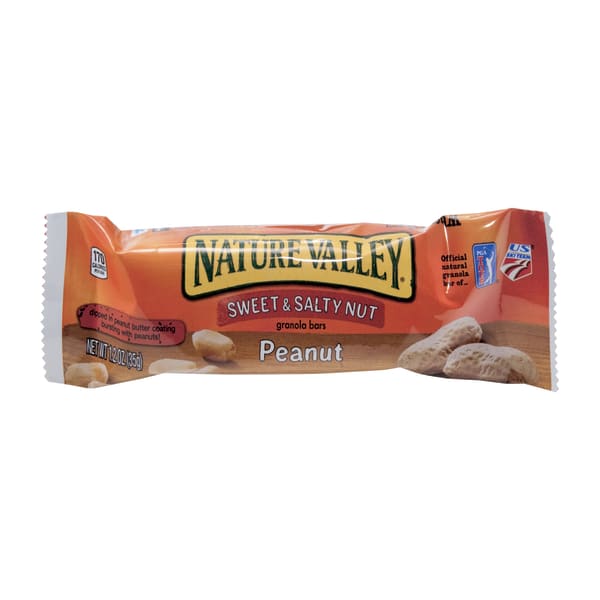 Nature Valley Sweet & Salty Nut Granola Bars, Peanut Butter, 1.2 Oz, Box Of 16