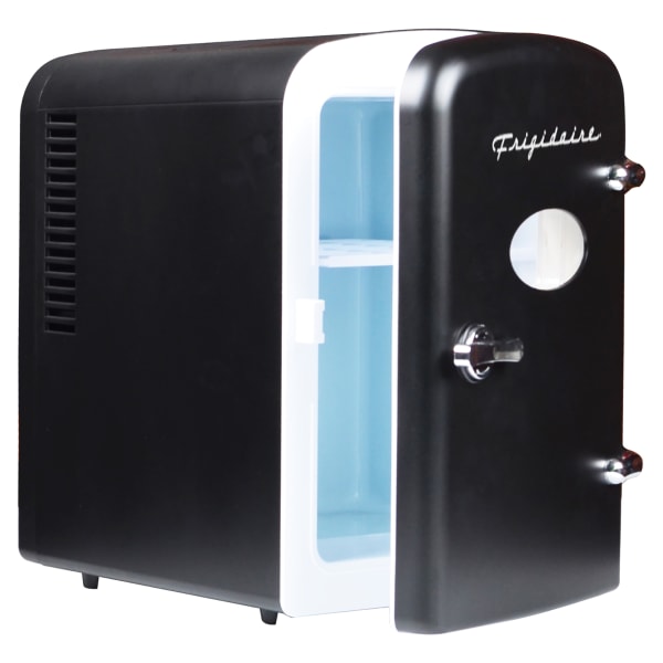 Frigidaire 0.5 Cu Ft Retro Portable Mini Refrigerator, Black