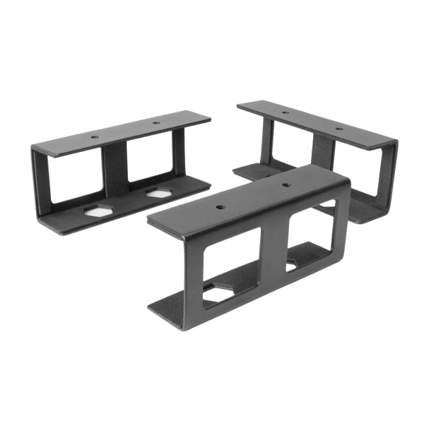 Mount-It! Under Desk Laptop Holder, 2inH x 6inW, Black