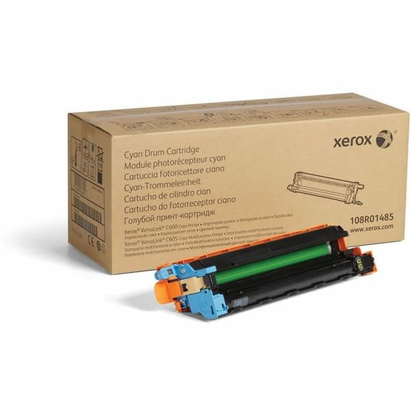 Genuine Xerox Cyan Drum Cartridge For VersaLink C600/C605 - Laser Print Technology - 40000 Pages - Cyan - 1 Each