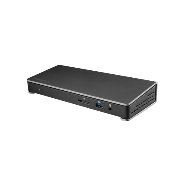 StarTech.com Dual 4K Monitor Thunderbolt 3 Dock - Dual 4K 60Hz - USB Type C - 6x USB 3.0 Ports Including Fast Charge - TB3DOCK2DPPD