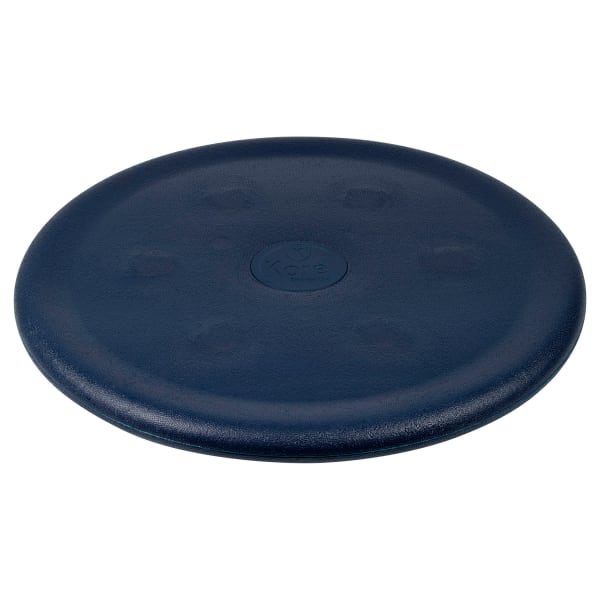 Kore Design Floor Wobbler Balance Disc, 3inH x 19-1/8inW x 19-1/8inD, Dark Blue
