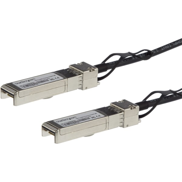 StarTech.com 0.5m 10G SFP+ to SFP+ Direct Attach Cable for Cisco SFP-H10GB-CU0-5M 10GbE SFP+ Copper DAC 10Gbps Passive Twinax - 100% Cisco SFP-H10GB-CU0-5M Compatible 0.5m 10G direct attach cable