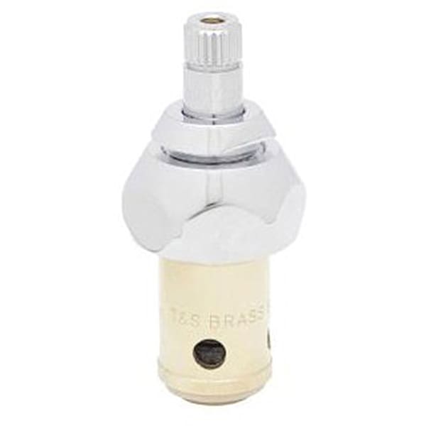 T&S Brass Hot Eterna Faucet Cartridge, Stainless