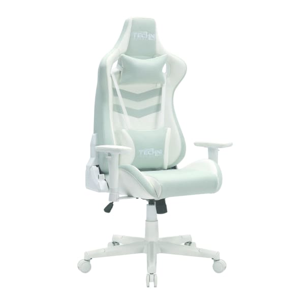 Techni Sport Pastel Series Ergonomic Faux Leather Computer Gaming Chair, Mint Green