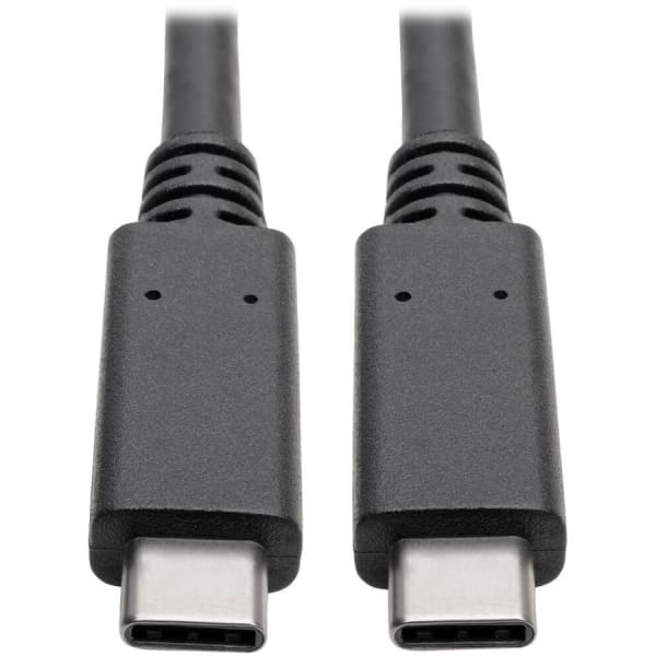 Tripp Lite USB C Cable USB 3.1 Gen 2 w/ 5A Rating 20V M/M USB Type C USB Type-C USB-C 3ft 3ft - USB for MacBook Pro, Smartphone, Tablet, PC, Wall Charger - 1.25 GB/s - 2.95 ft - 1 x Type C Male USB - 1 x Type C Male USB - Nickel Plated Connector