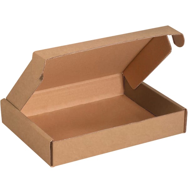 Partners Brand Deluxe Literature Mailers, 10in x 8in x 1 1/2in, Kraft, Pack Of 50