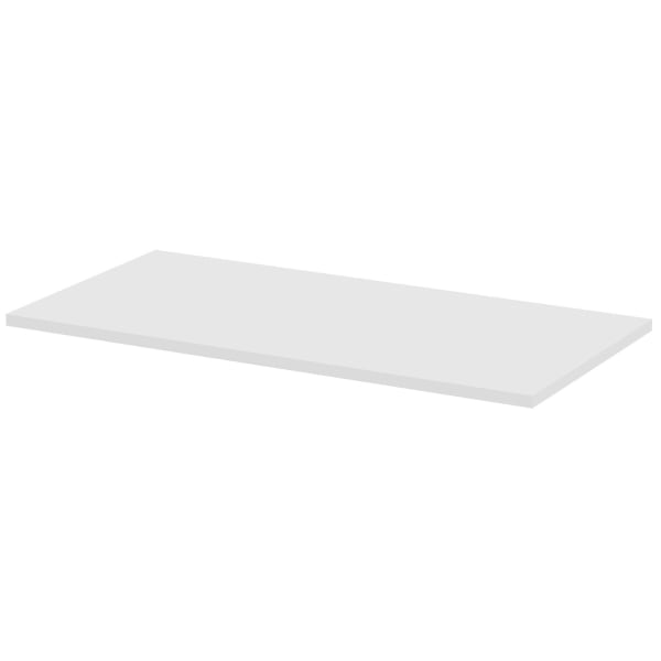 Lorell Width-Adjustable Training Table Top, 48in x 24in, White